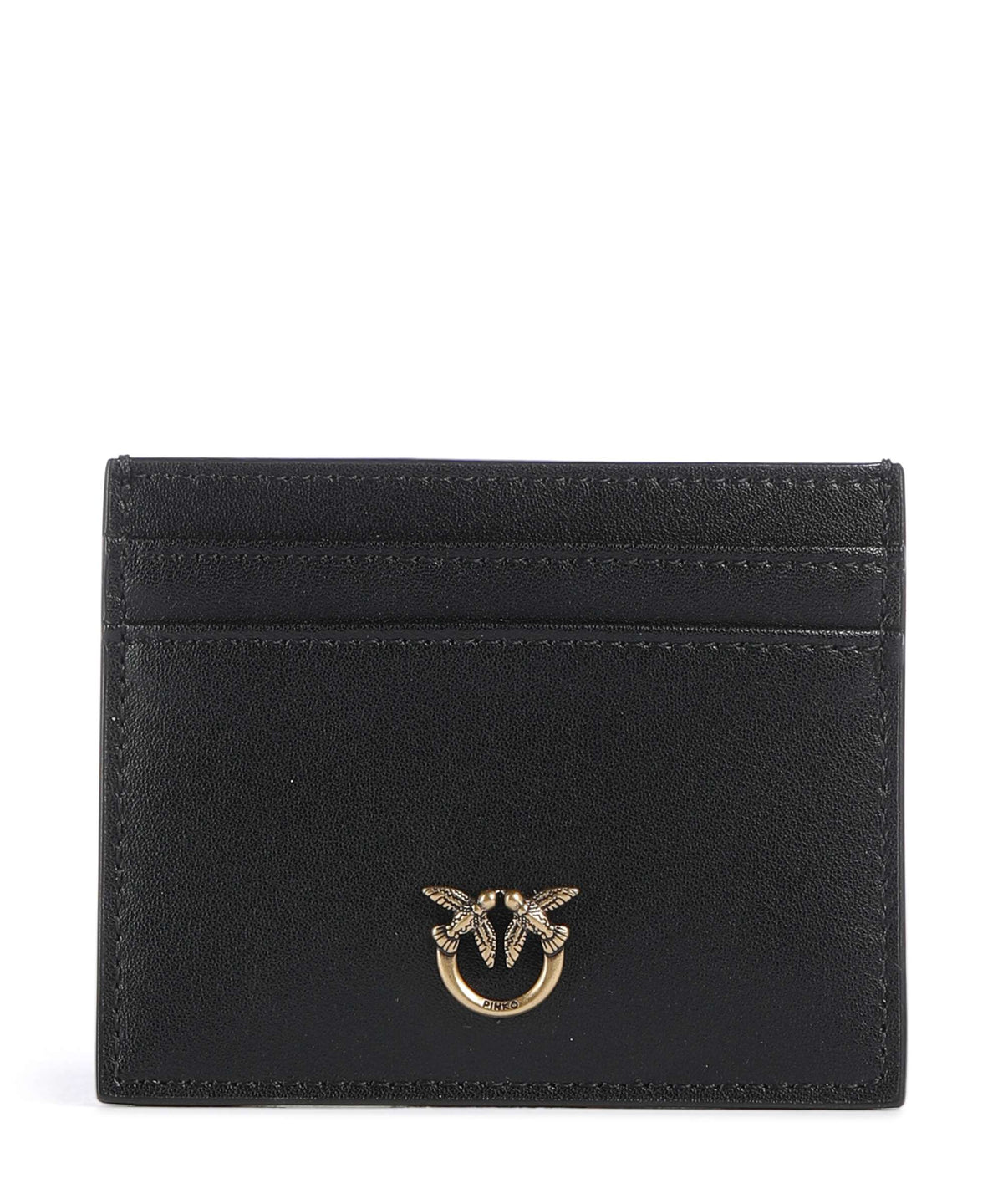 Pinko Credit card holder nero/antique gold