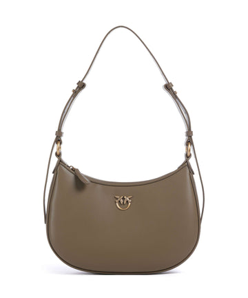 Pinko Half Moon Mini Bolso de hombro scricciolo/antique gold