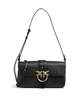 Pinko Love One Classic Slouchy Shoulder bag nero/antique gold