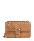 Pinko Love One Classic Bolso de hombro torrone/antique gold