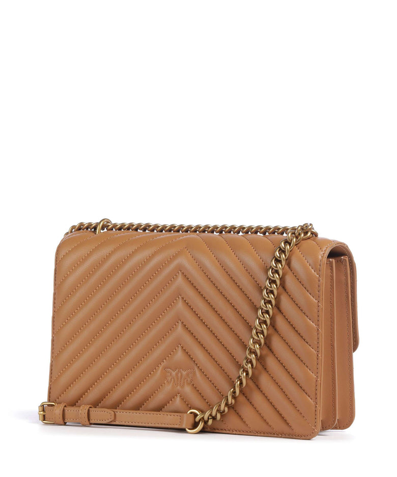 Pinko Love One Classic Shoulder bag torrone/antique gold