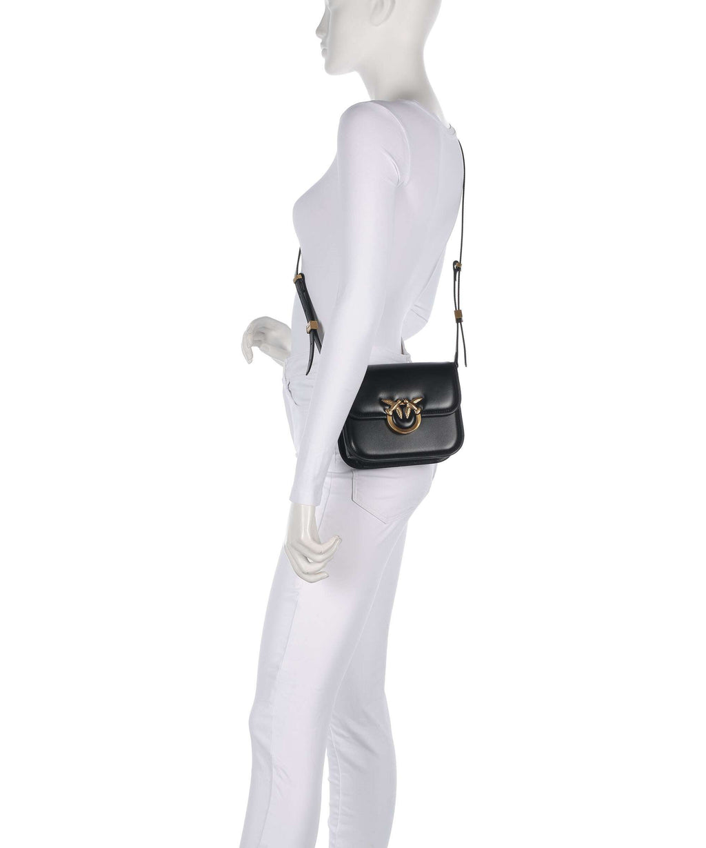 Pinko Love One Mini Crossbody bag nero/antique gold