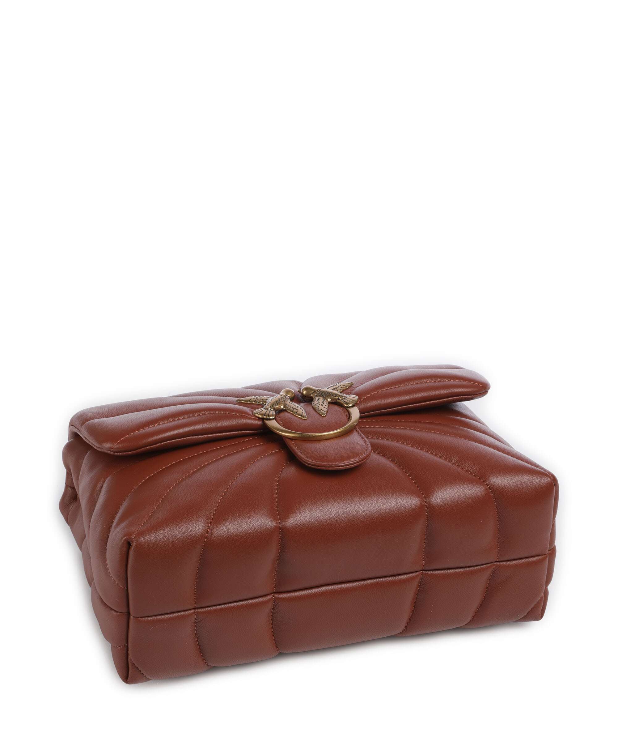 Pinko Love Puff Classic Shoulder bag arabo/antique gold