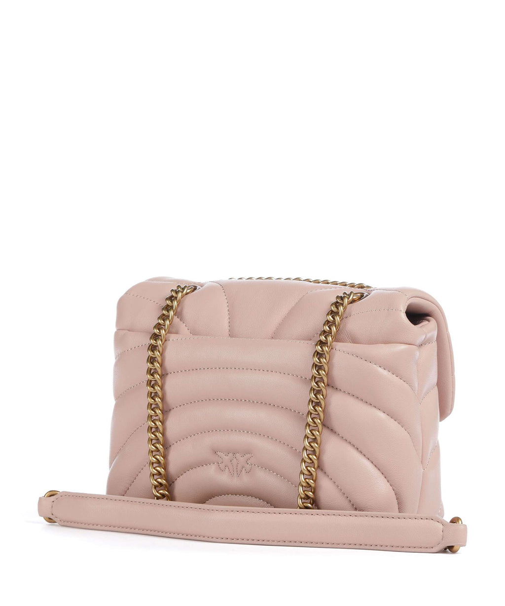 Pinko Love Puff Mini Shoulder bag cipria/antique gold