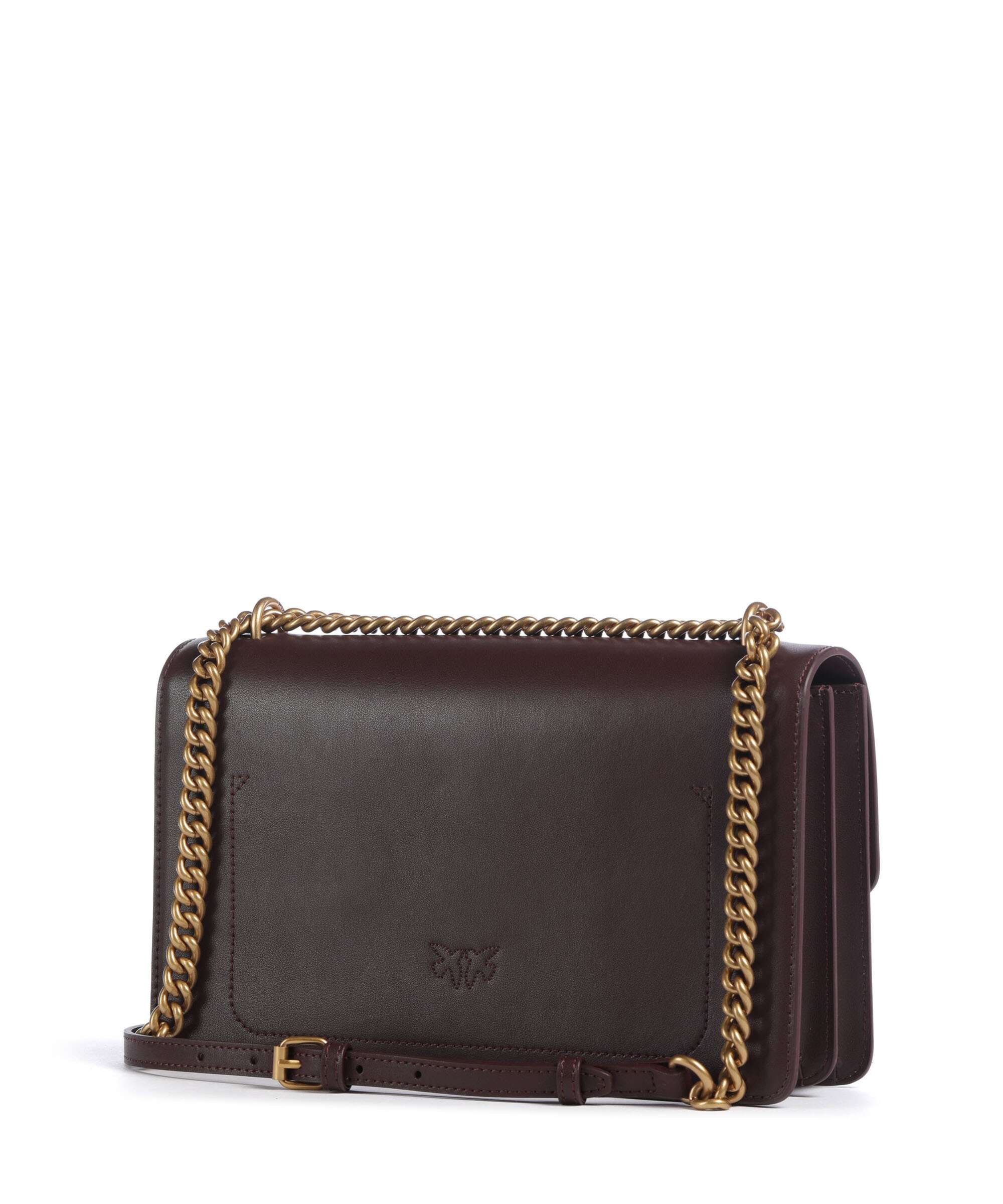 Pinko Love One Classic Shoulder bag uva di catawba/antique gold