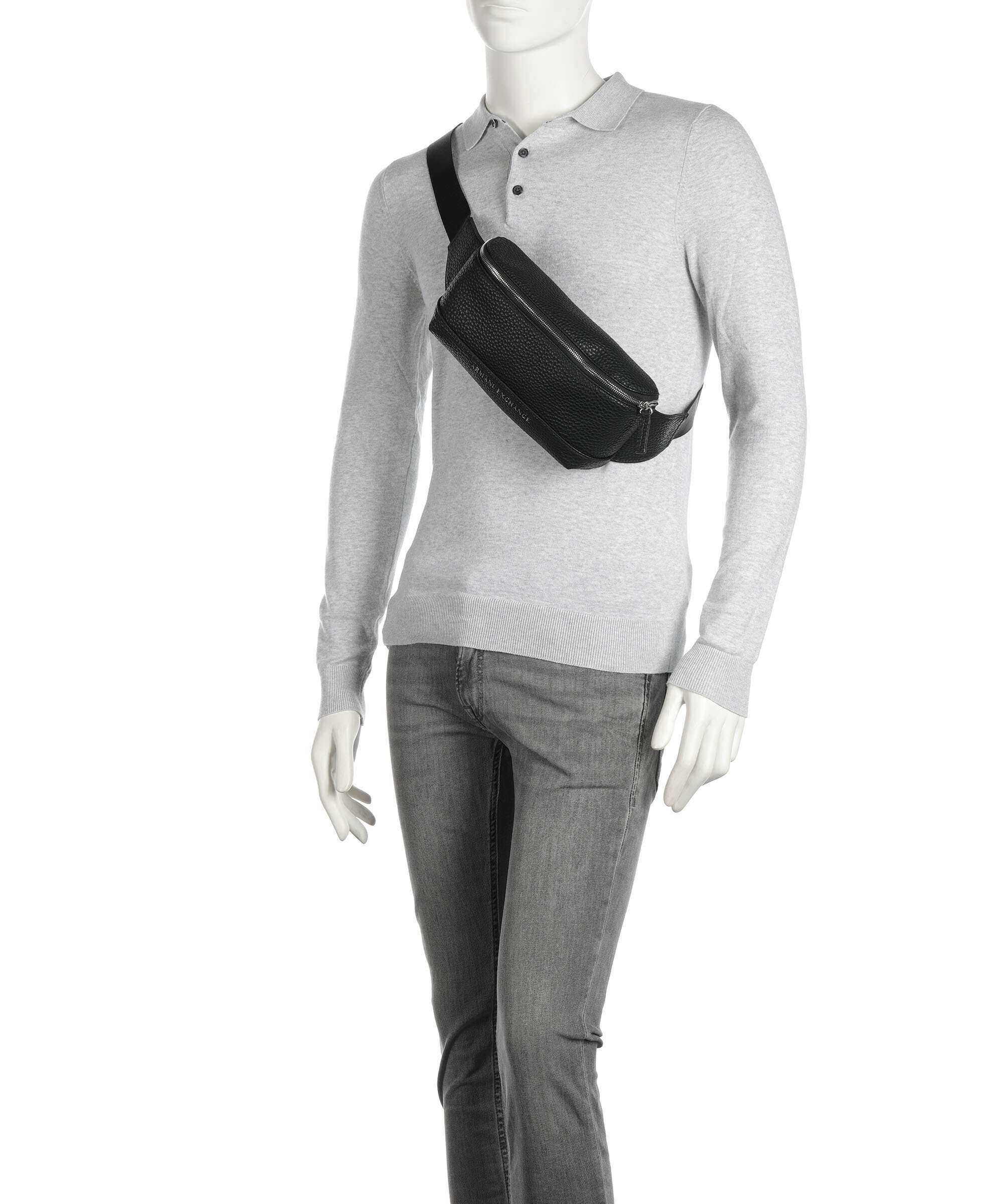 Armani Exchange Capri Fanny pack black