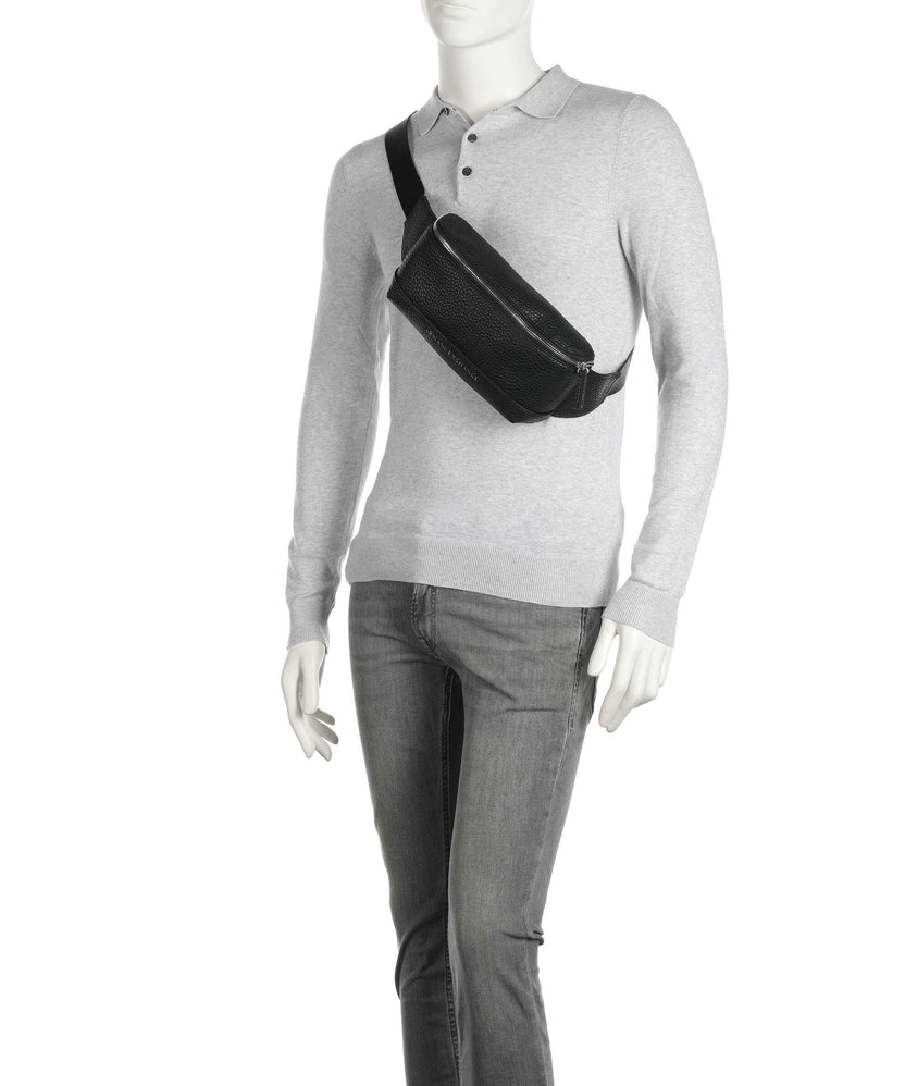 Armani Exchange Capri Fanny pack black
