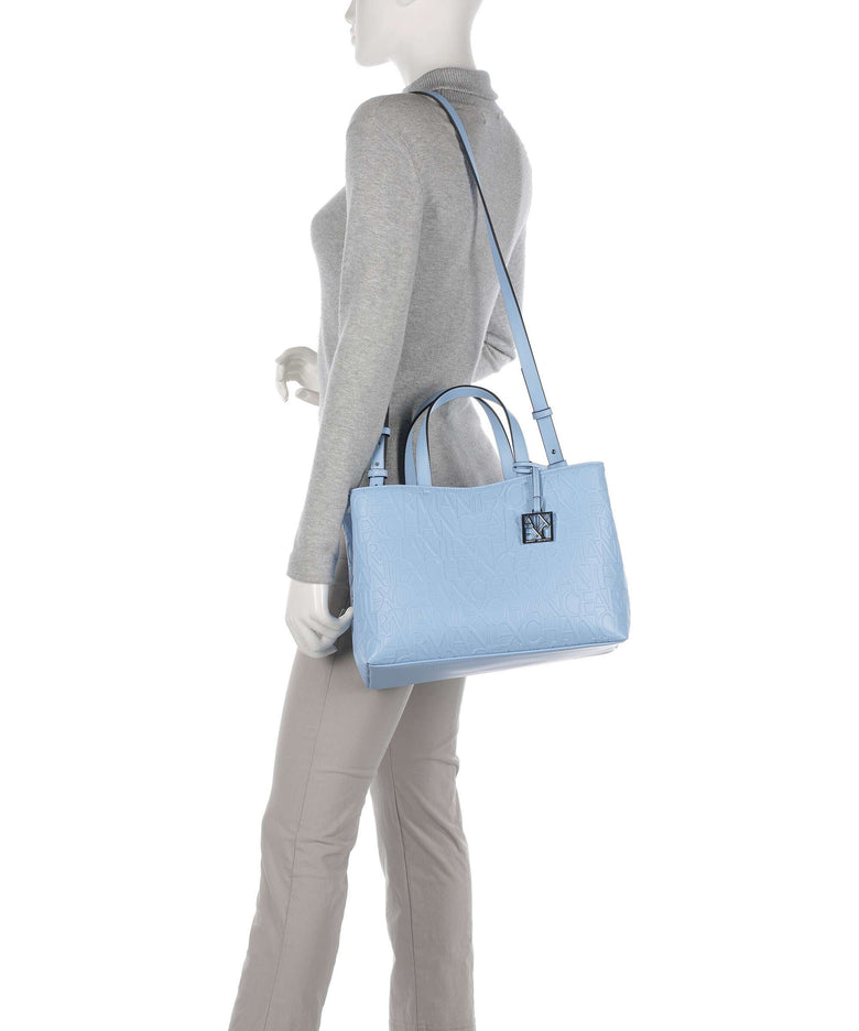 Armani Exchange Liz M Handbag blue river
