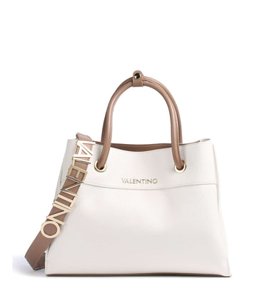 Valentino Bags Alexia Bolso de mano bianc/cuoi