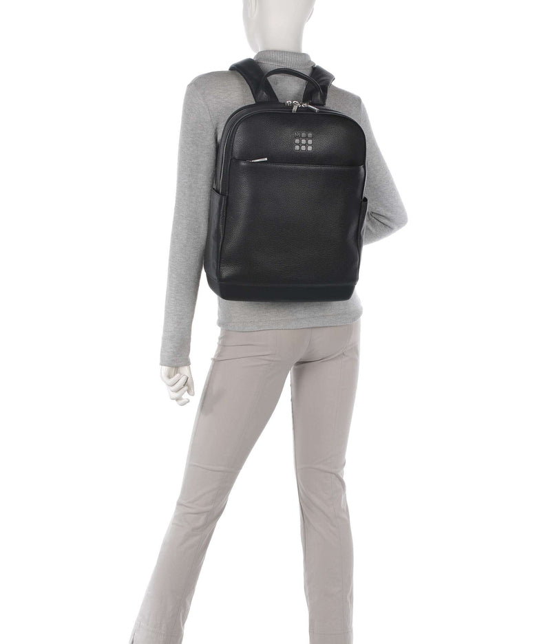 Moleskine Classic Leather Collection Backpack schwarz