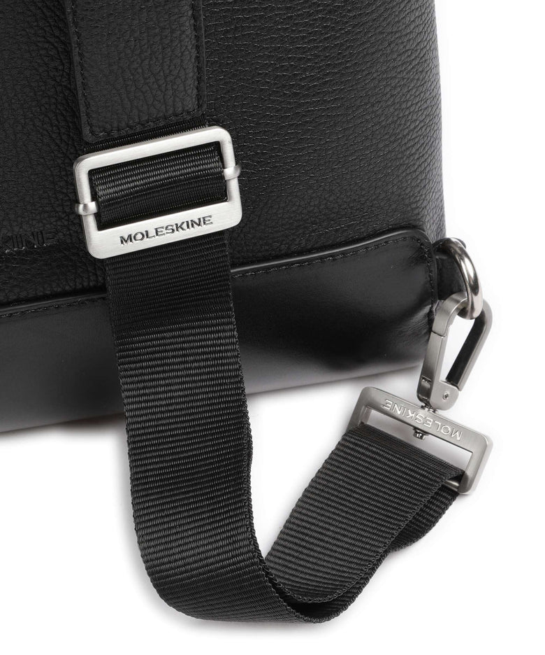 Moleskine Classic Leather Collection Backpack schwarz