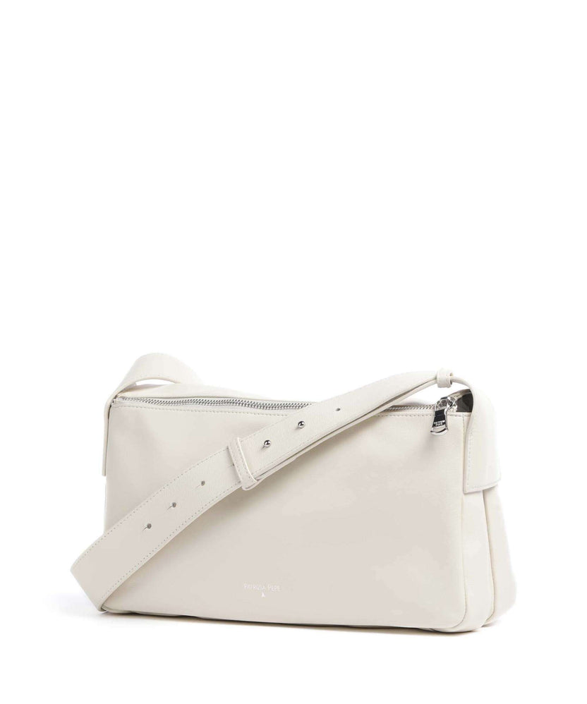 Patrizia Pepe Reverse Crossbody bag offwhite