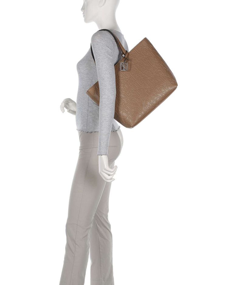 Armani Exchange Liz Tote bag dark pisco