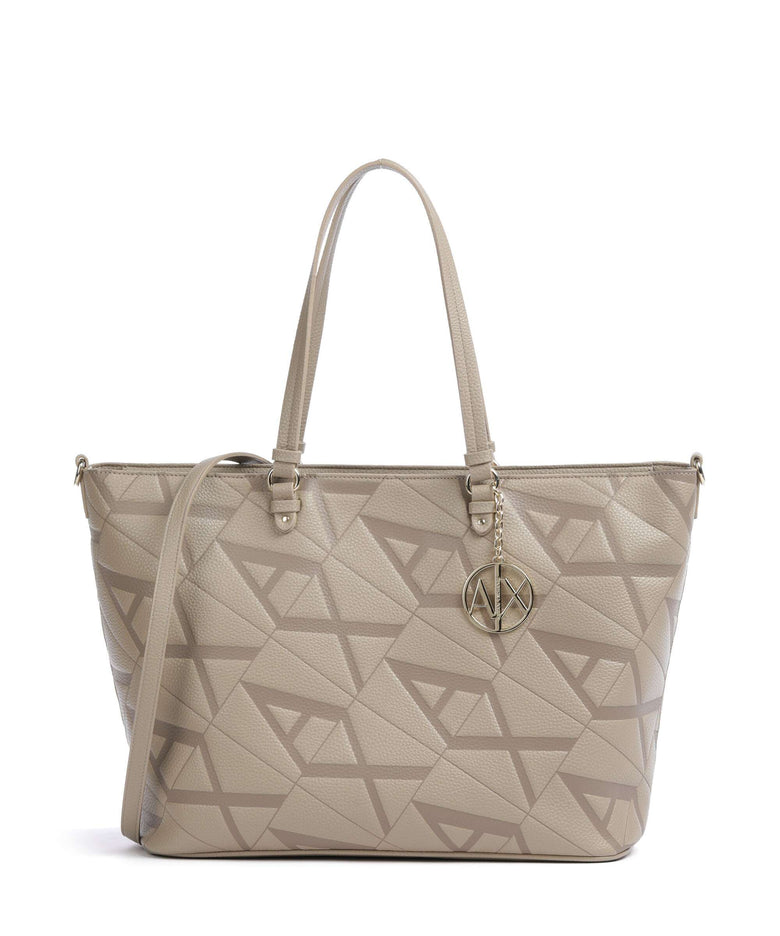 Armani Exchange Gynger Tote bag dark pisco