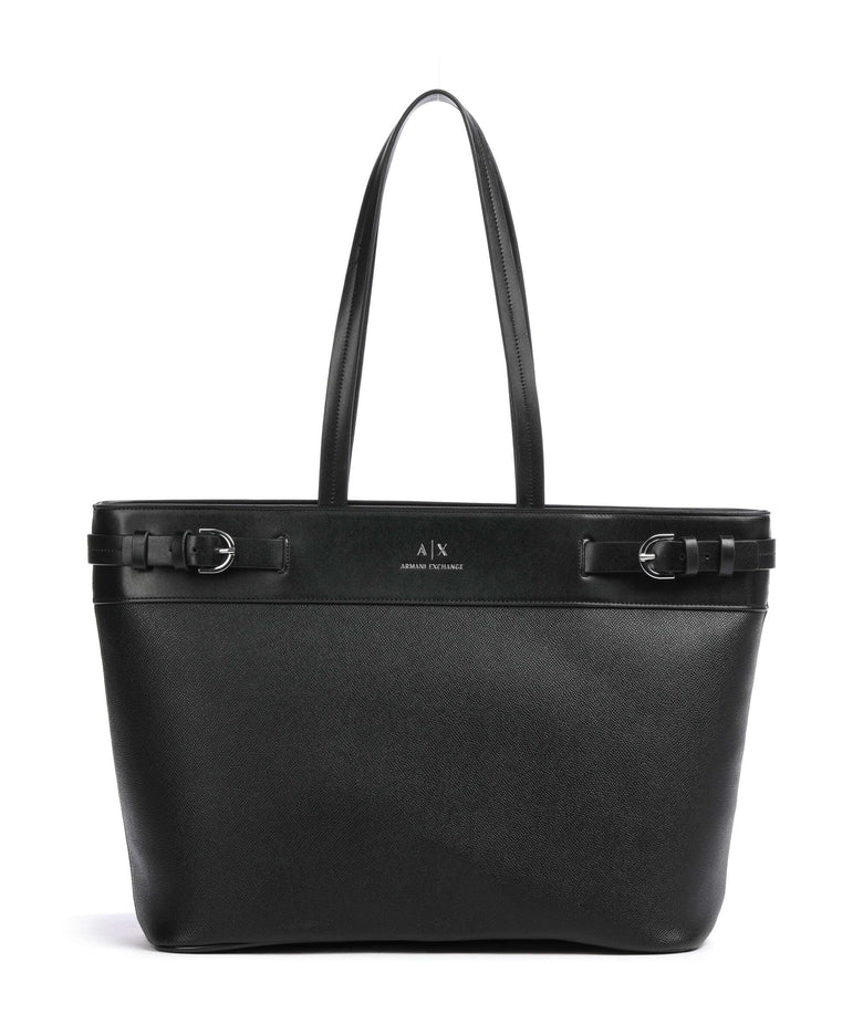 Armani Exchange Milano 91 Tote bag black