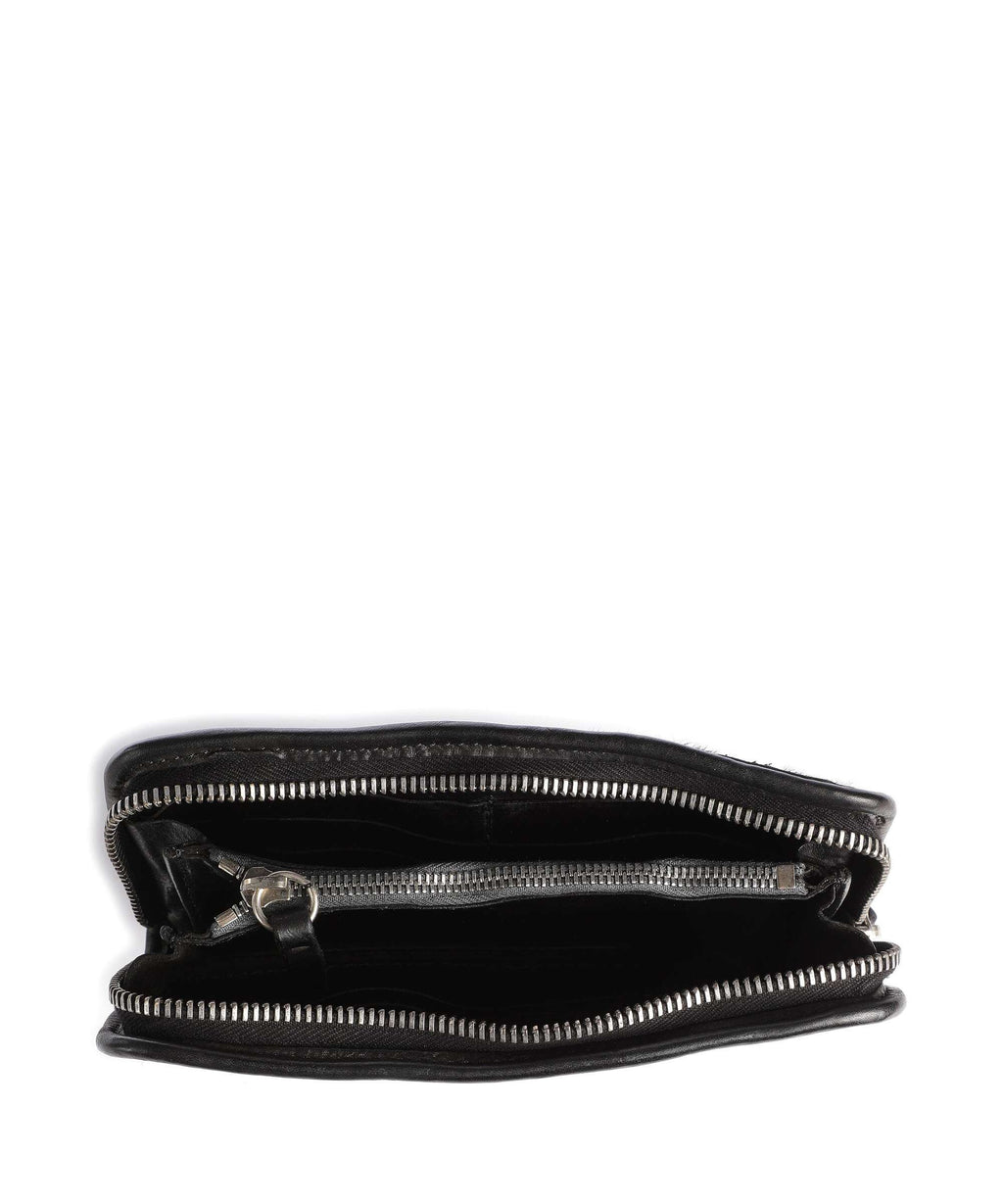 Campomaggi Wallet cioccolato/oro/nero