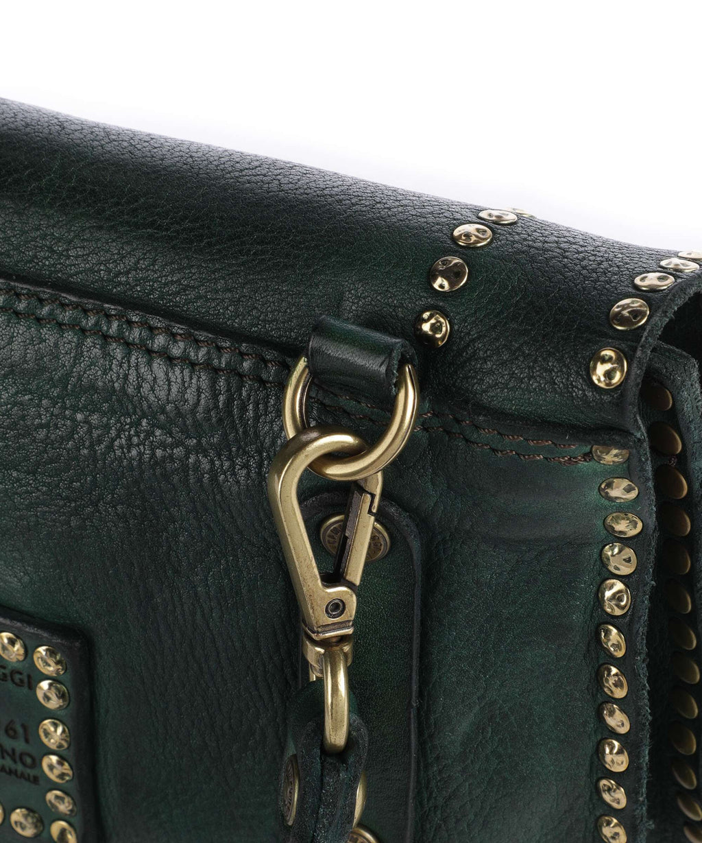 Campomaggi Crossbody bag green bottle