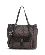 Campomaggi Bolsa shopping verde militare/grigio