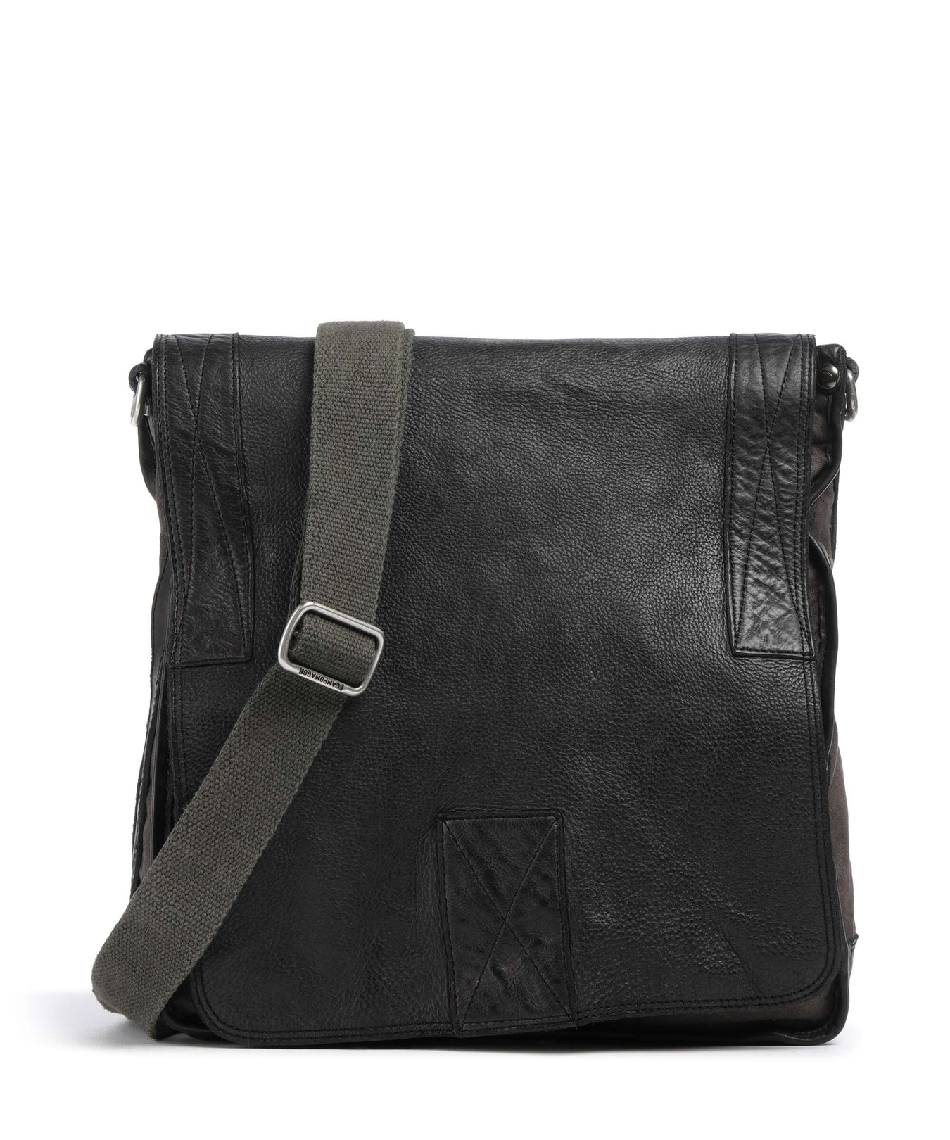 Campomaggi Messenger bag verde militare/grigio