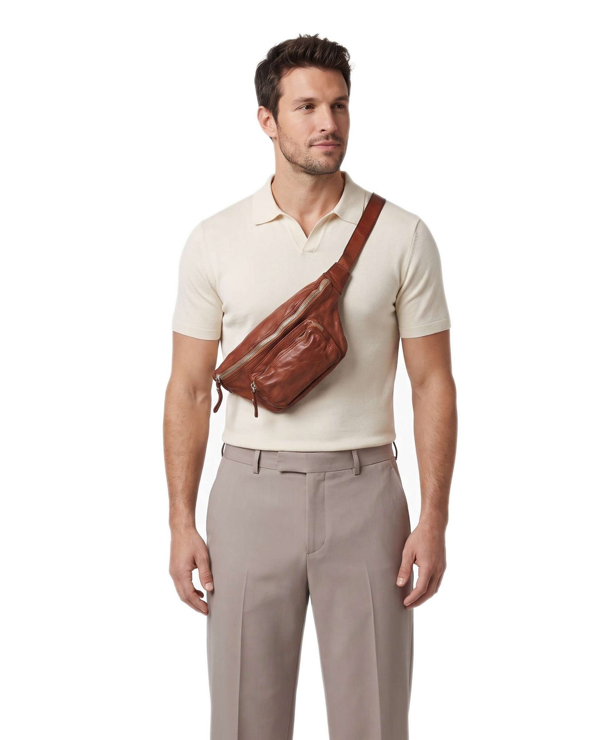 Campomaggi Belt bag cognac