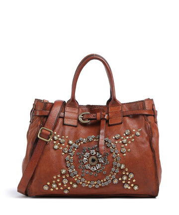 Campomaggi Bolso de mano cognac