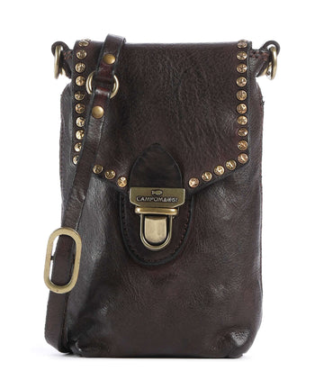 Campomaggi Bolsa para móvil brown