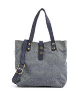 Campomaggi Bolso de mano beige/iris ghiaccio