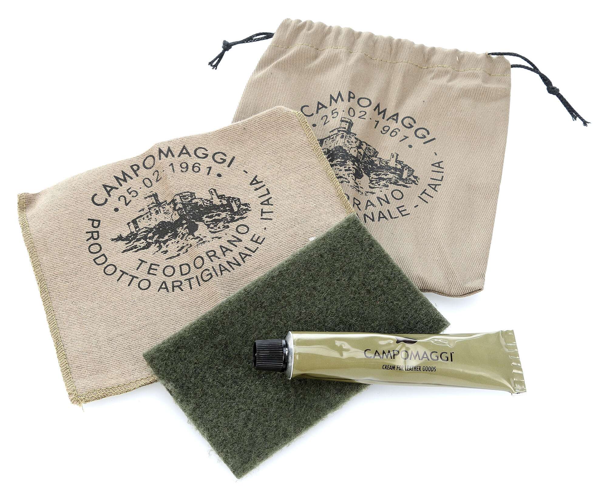 Campomaggi Hobo bag cemento