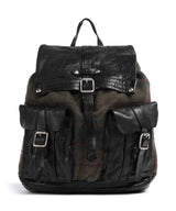 Campomaggi Mochila scozzese fuxia/nero