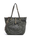 Campomaggi Tote bag grigio ghiaccio
