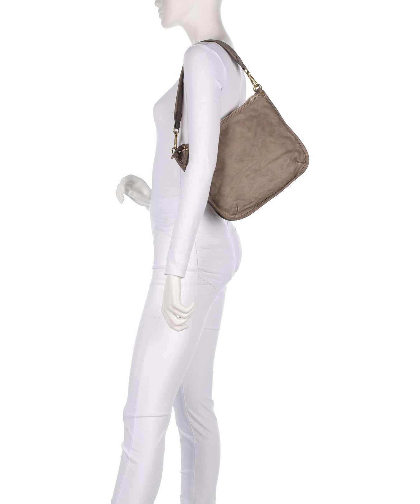 Campomaggi Shoulder bag cemento