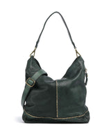 Campomaggi Bolso de hobo green bottle