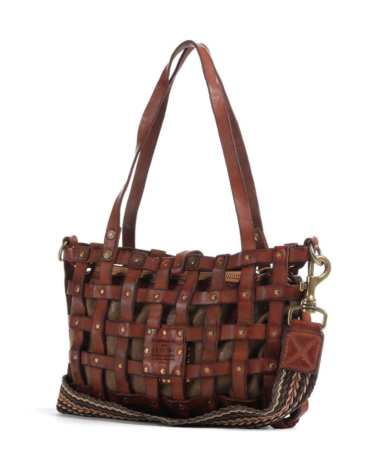 Campomaggi Shoulder bag cognac/bronze