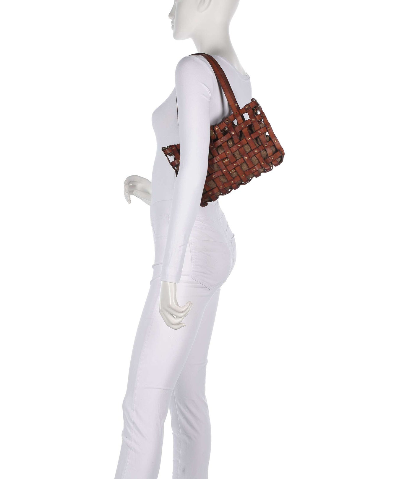 Campomaggi Shoulder bag cognac/bronze