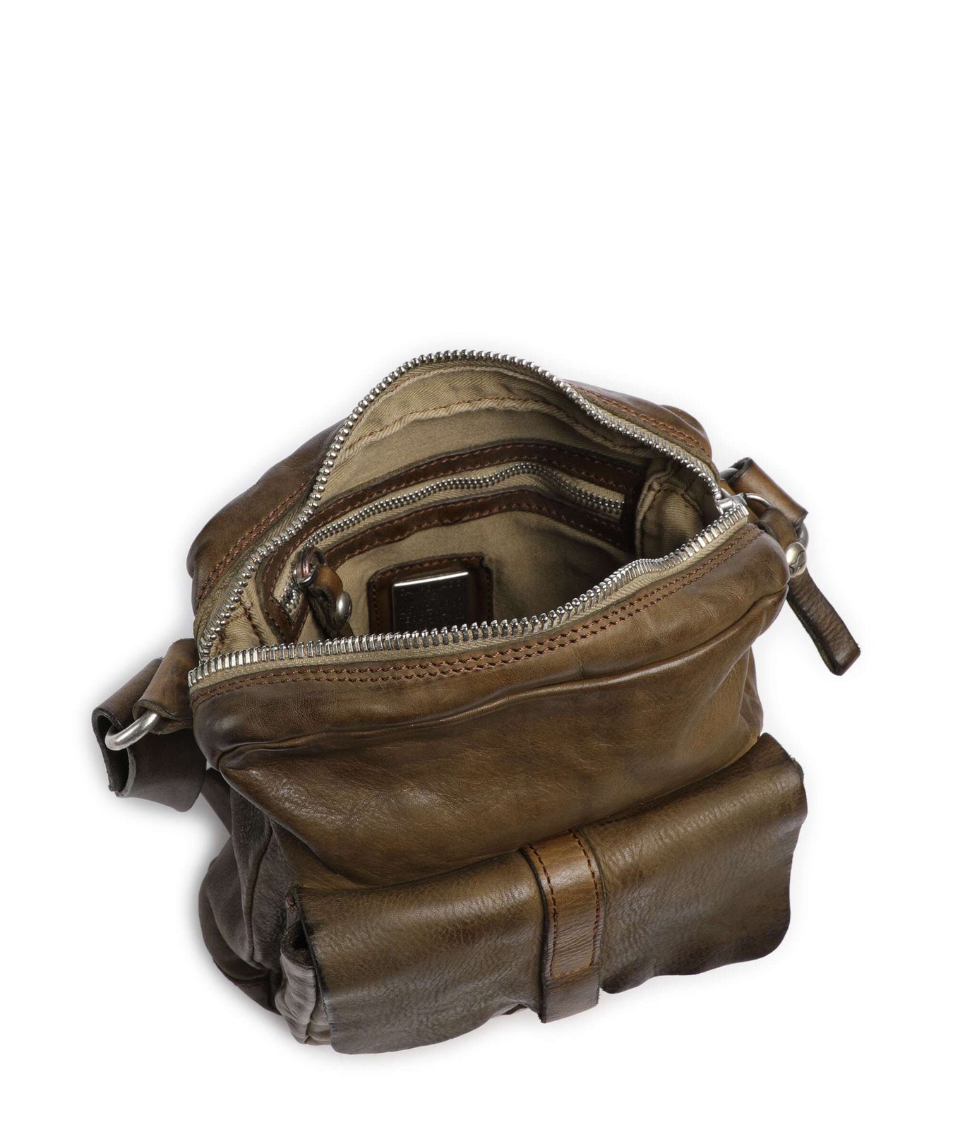 Campomaggi Crossbody bag verde militare