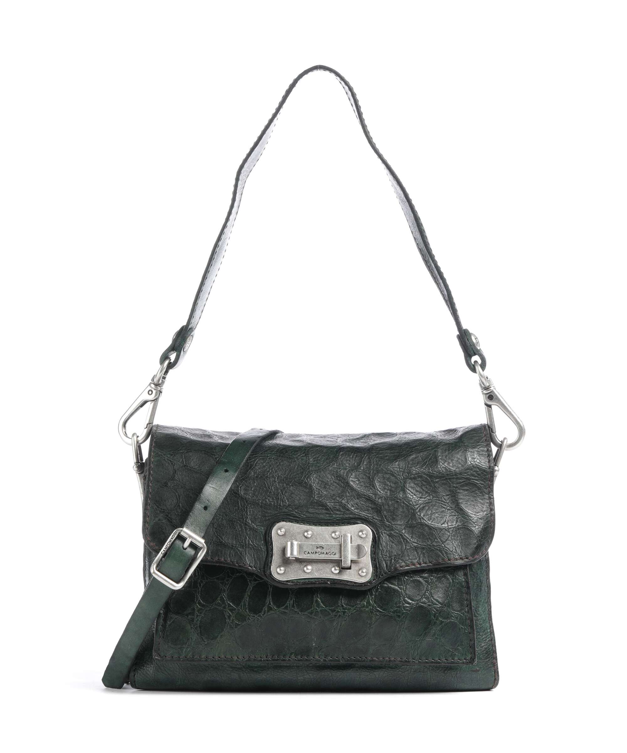 Campomaggi Shoulder bag green bottle
