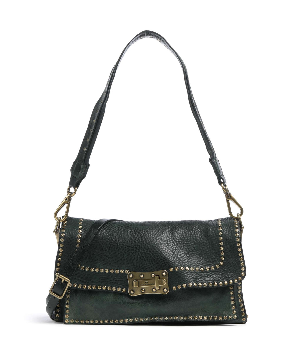 Campomaggi Shoulder bag green bottle