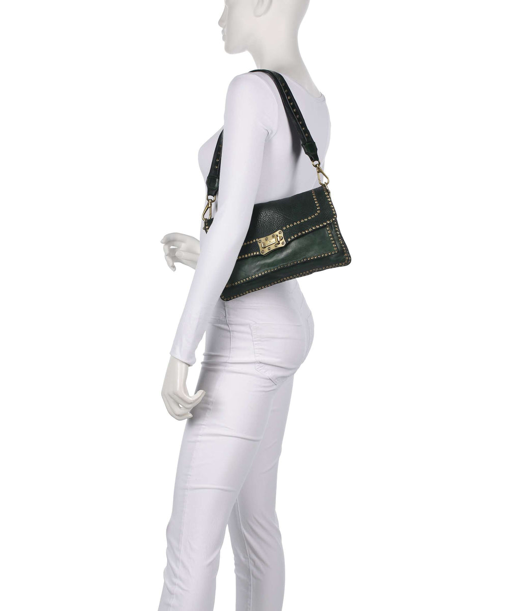Campomaggi Shoulder bag green bottle