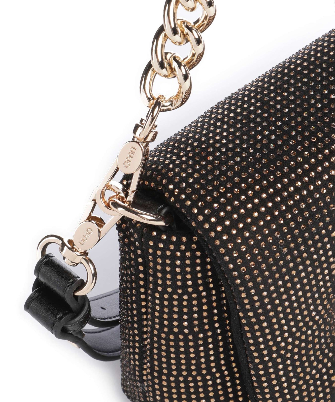 Liu Jo Icon S Shoulder bag nero/brass gold