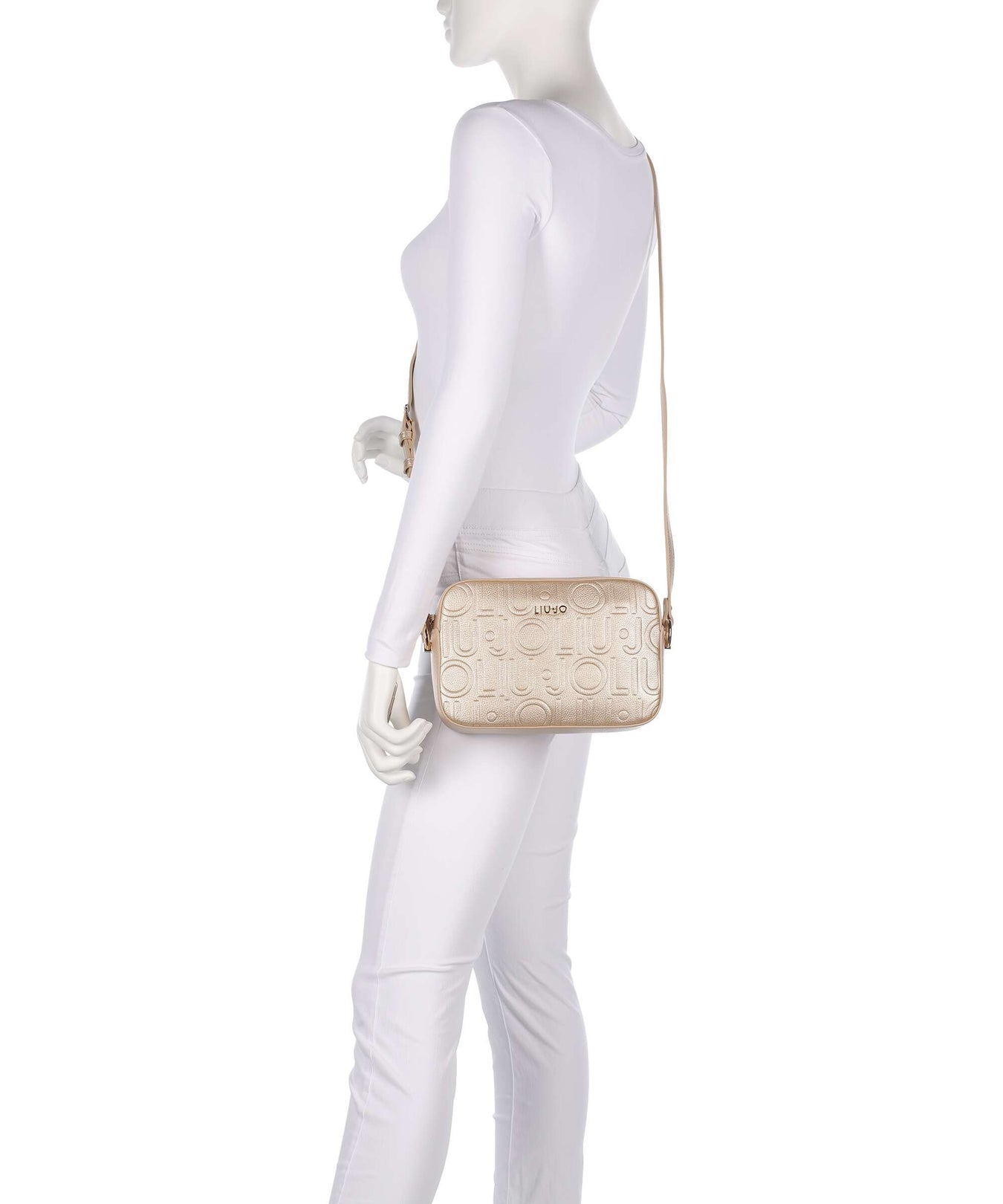 Liu Jo Manhattan M Crossbody bag light gold