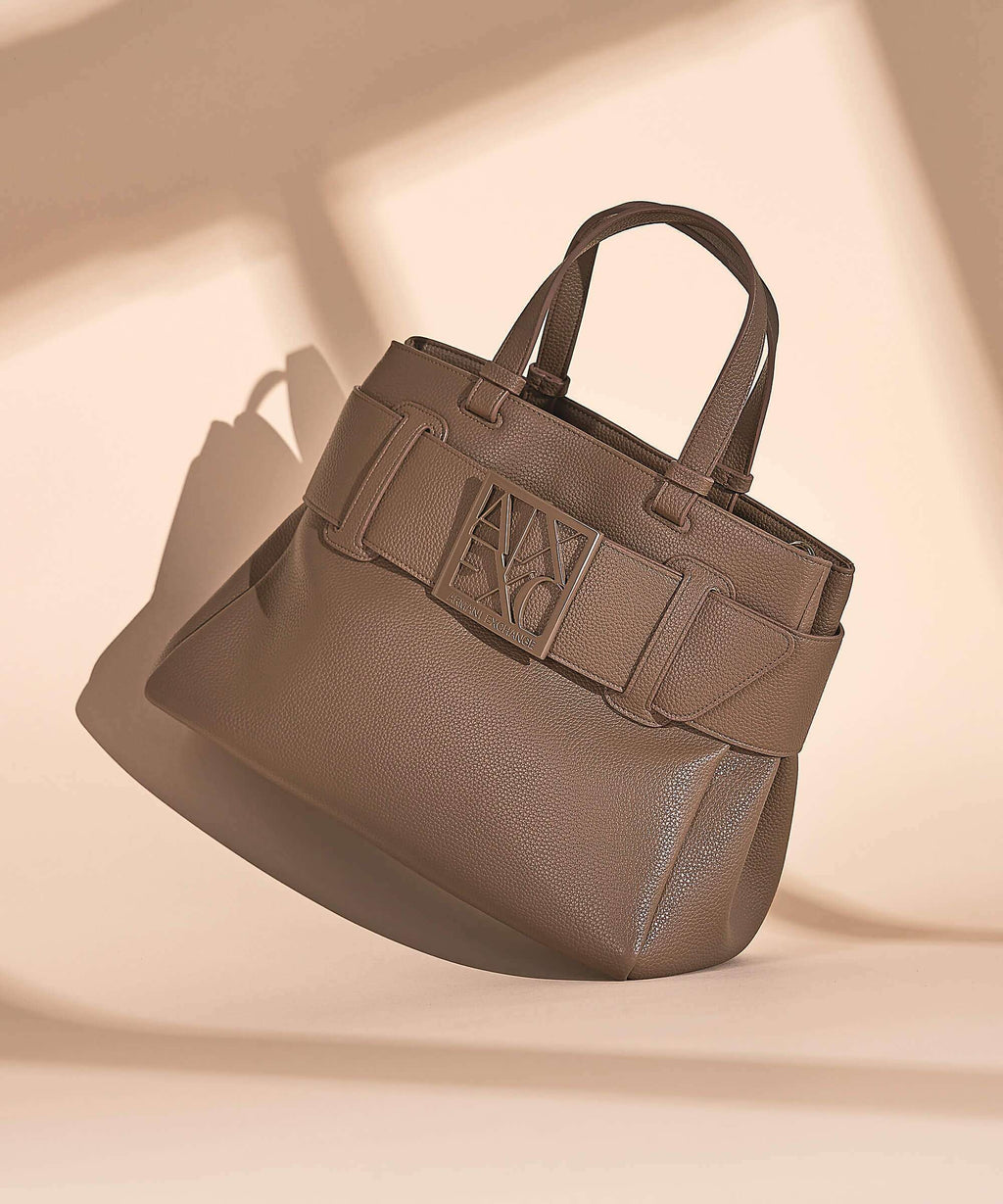 Armani Exchange Susy Soft S Handbag dark taupe