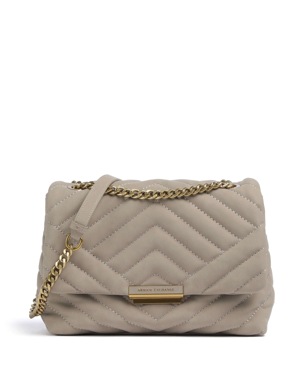 Armani Exchange Victoria M Shoulder bag taupe