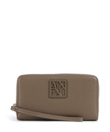 Armani Exchange Susie Soft Monedero dark taupe