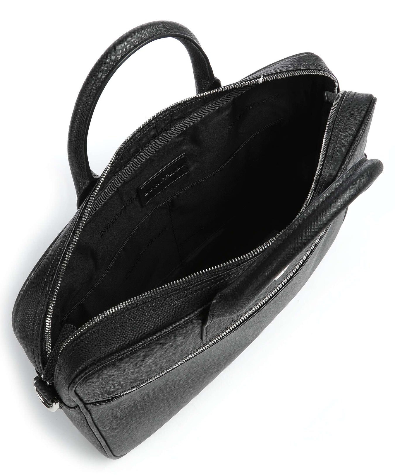 Emporio Armani Business Regenerated Briefcase black