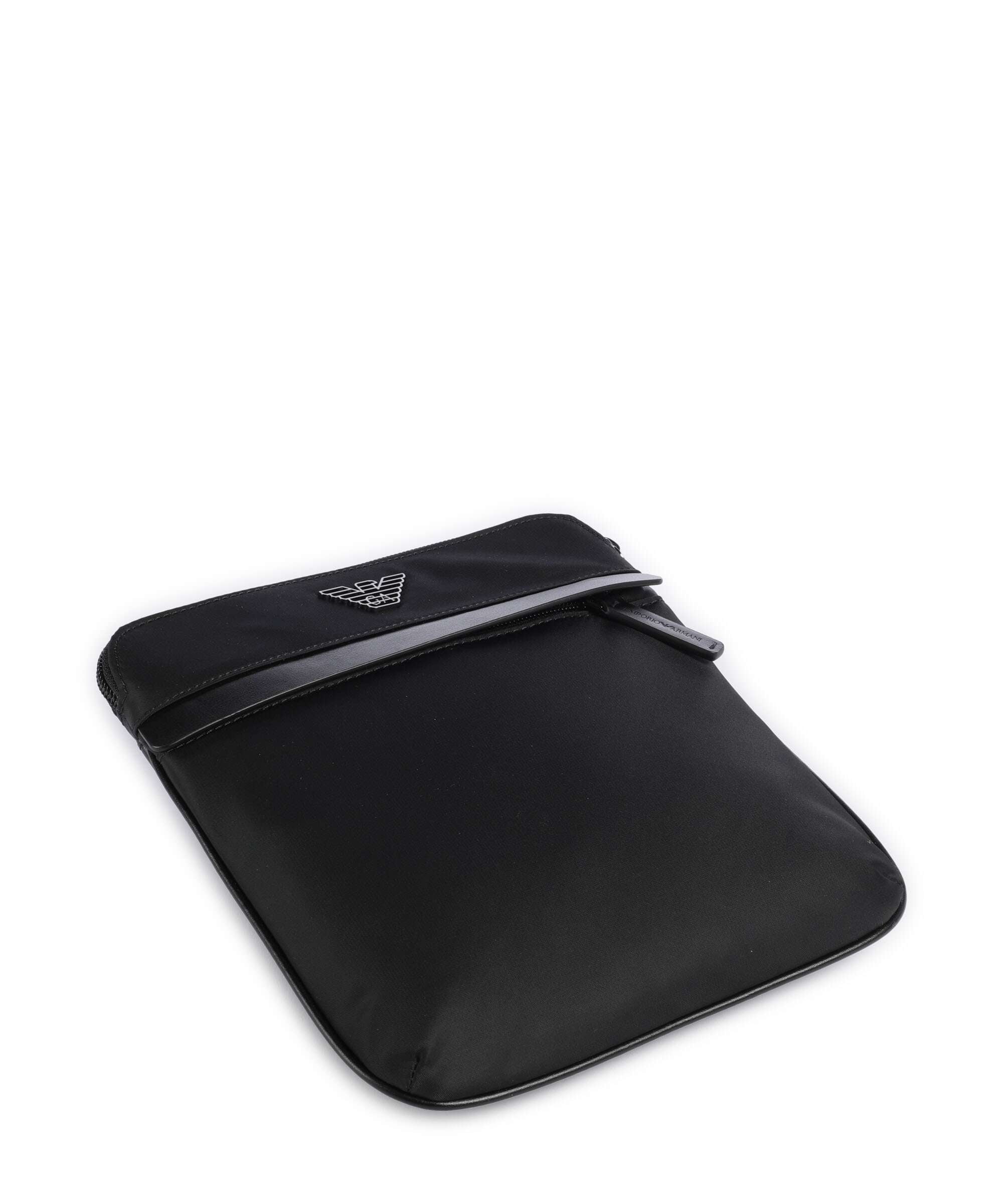 Emporio Armani Recycled Nylon Crossbody bag black beauty