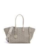 Emporio Armani La Gio Bolsa shopping ecru/nero