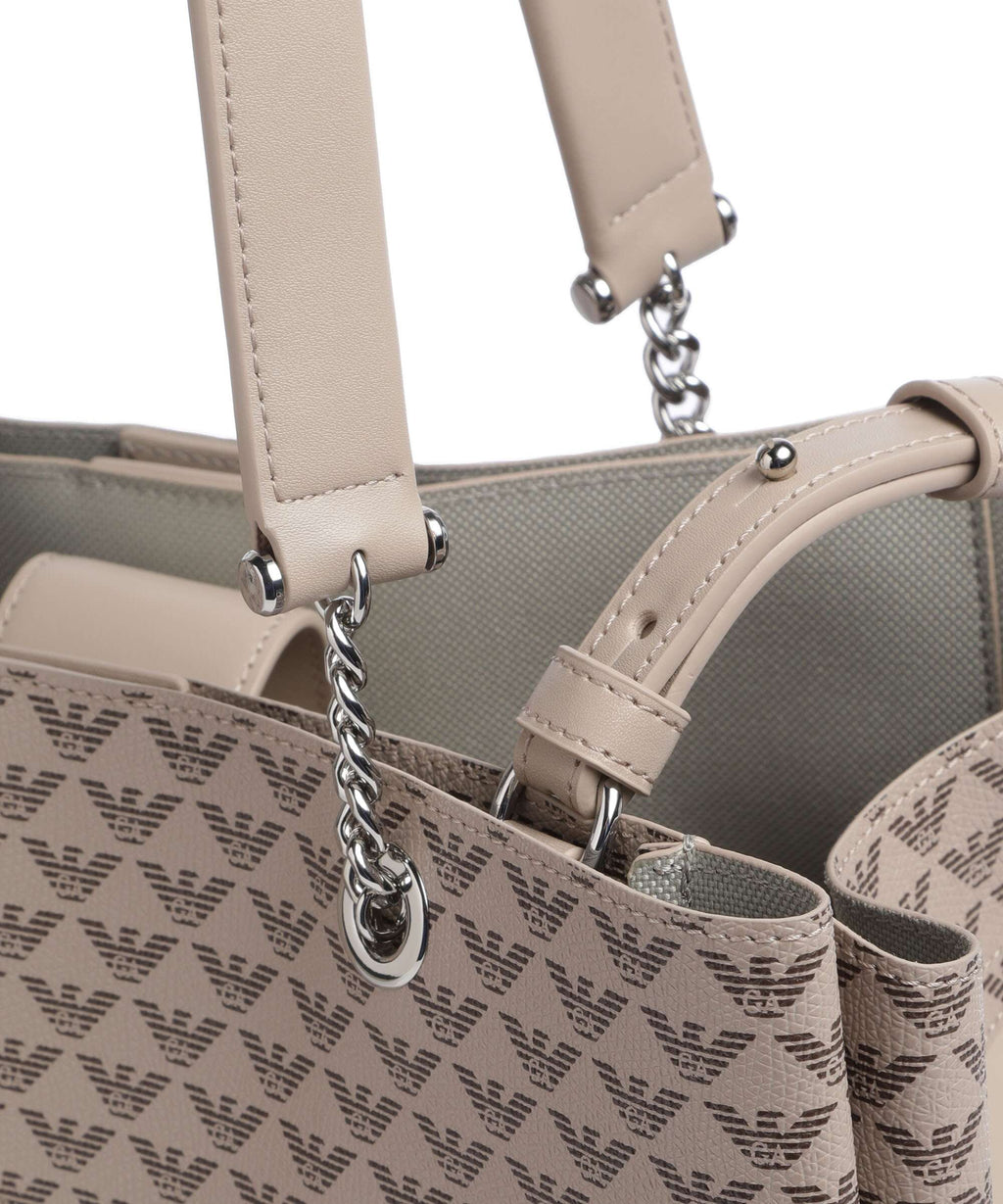 Emporio Armani Annie Tote bag ecru/moro/rosso