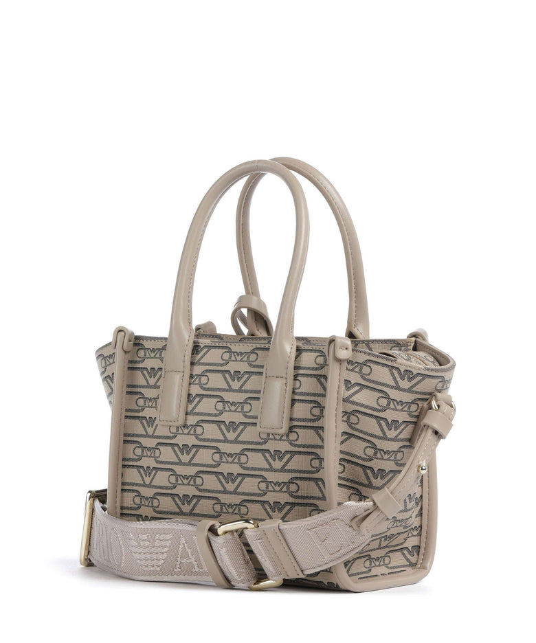 Emporio Armani La Gio Crossbody bag ecru/nero