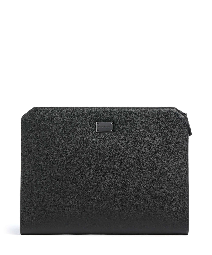 Emporio Armani Milano Laptop case black beauty