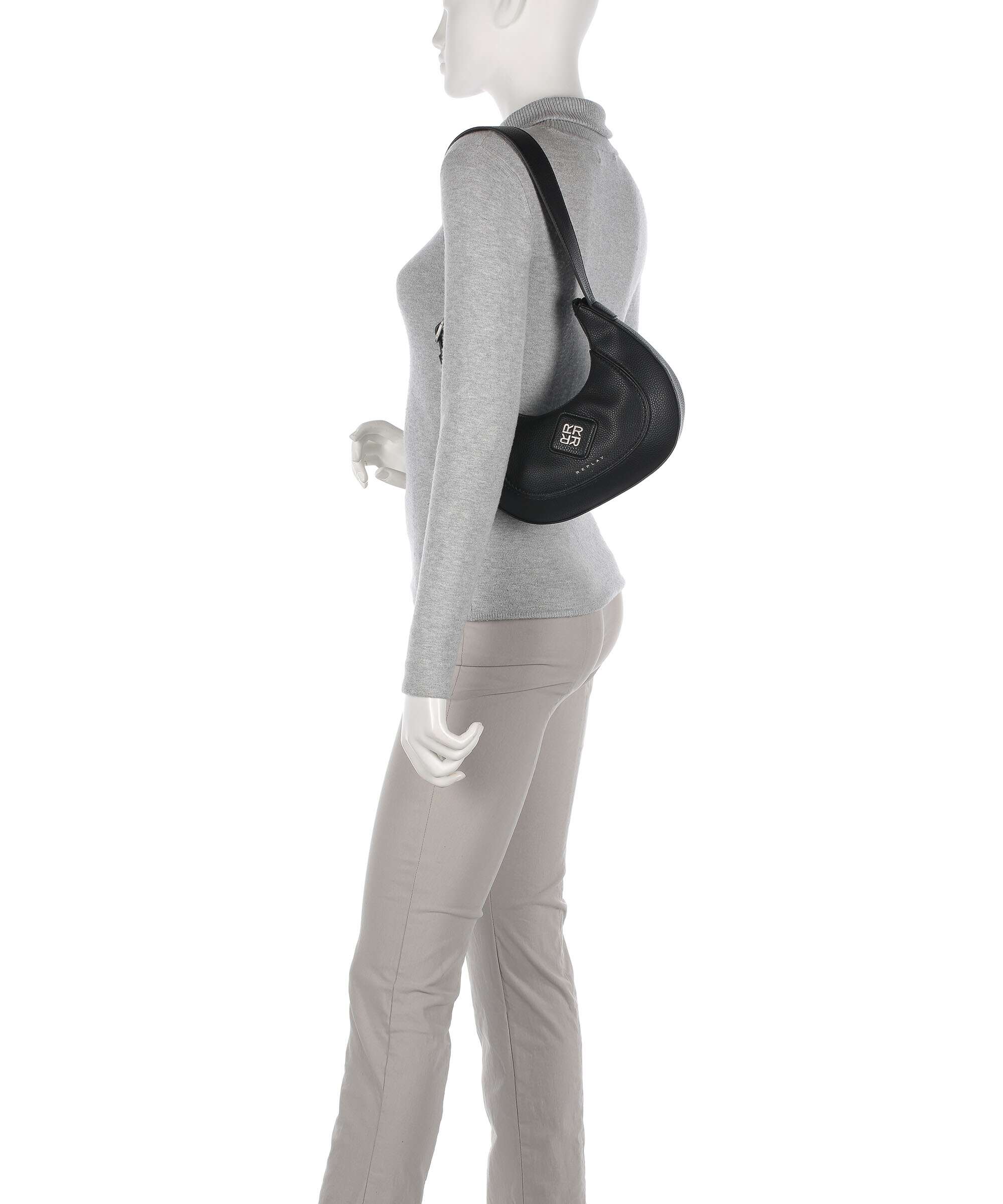Replay Shoulder bag black